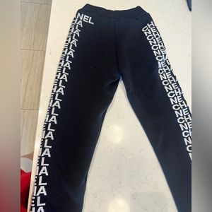 CC wool black leggings size xs